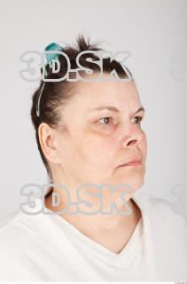 Female head photo texture 0006